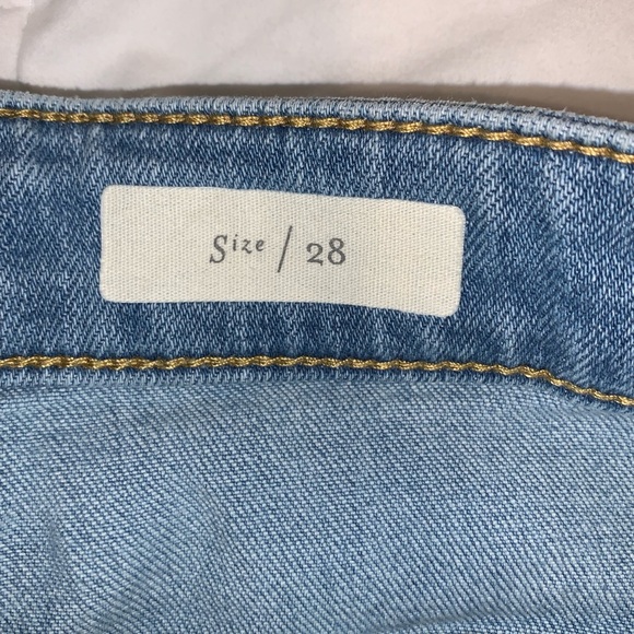 Anthropologie Pilcro Letterpress high waist wide leg jeans women’s size 28 - Picture 6 of 15